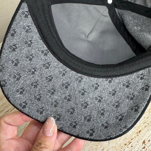 Disney Pixar Animation Studios Gray Felt Wool Blend Adjustable Baseball Cap - Picture 6 of 8